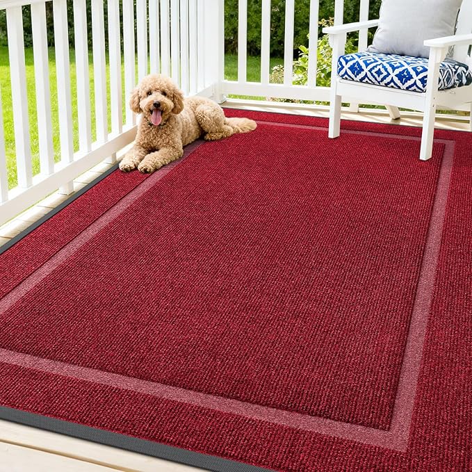 OLANLY Front Door Mat Indoor Outdoor Entrance, Waterproof All-Season, by OLANLY