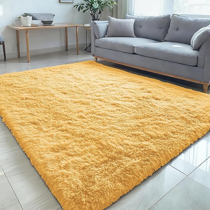 OLANLY 5x7 Machine Washable Large Area Rugs by OLANLY