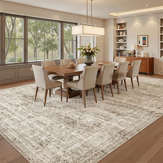 Soalmost Washable Area Rug 8x12, Large Soft Rugs - Image 3