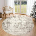 UERMEI 5ft Round Area Rug Living Room Rugs by UERMEI