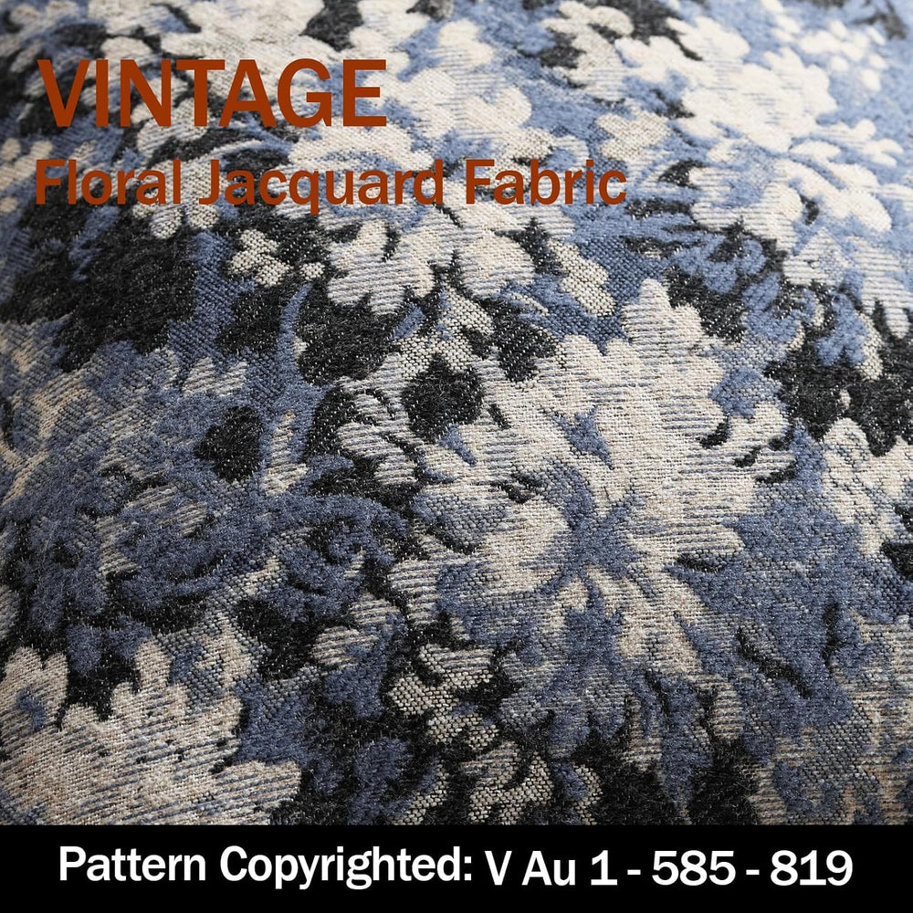 DEZENE Pack of 1 Vintage Floral Lumbar Pillow Covers 14x36 Boho Farmhouse Acc...