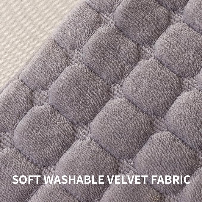 Velvet Throw Pillow Covers 12×20 Inch Decorative Pillows Cover Neutral Soft - Image 4