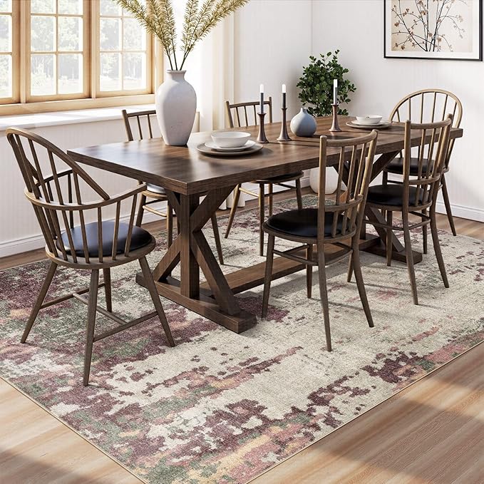 UERMEI 9x12 Area Rug Living Room Rugs - Image 4