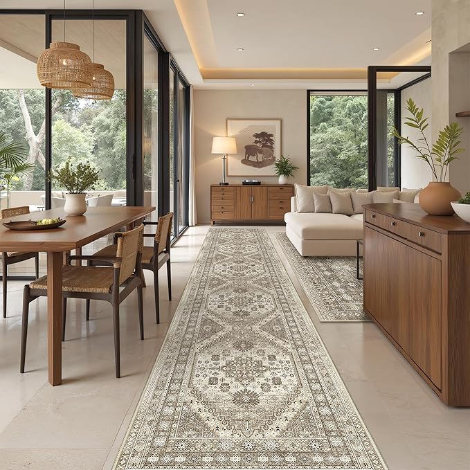 Washable Runner Rug 2.5x16, Non-Slip Long Kitchen Mats - Image 5