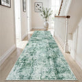 3x10 Washable Runner Rug for Hallway: Non Slip Runners Rugs Easy-to-Clean by WIEVEDENS