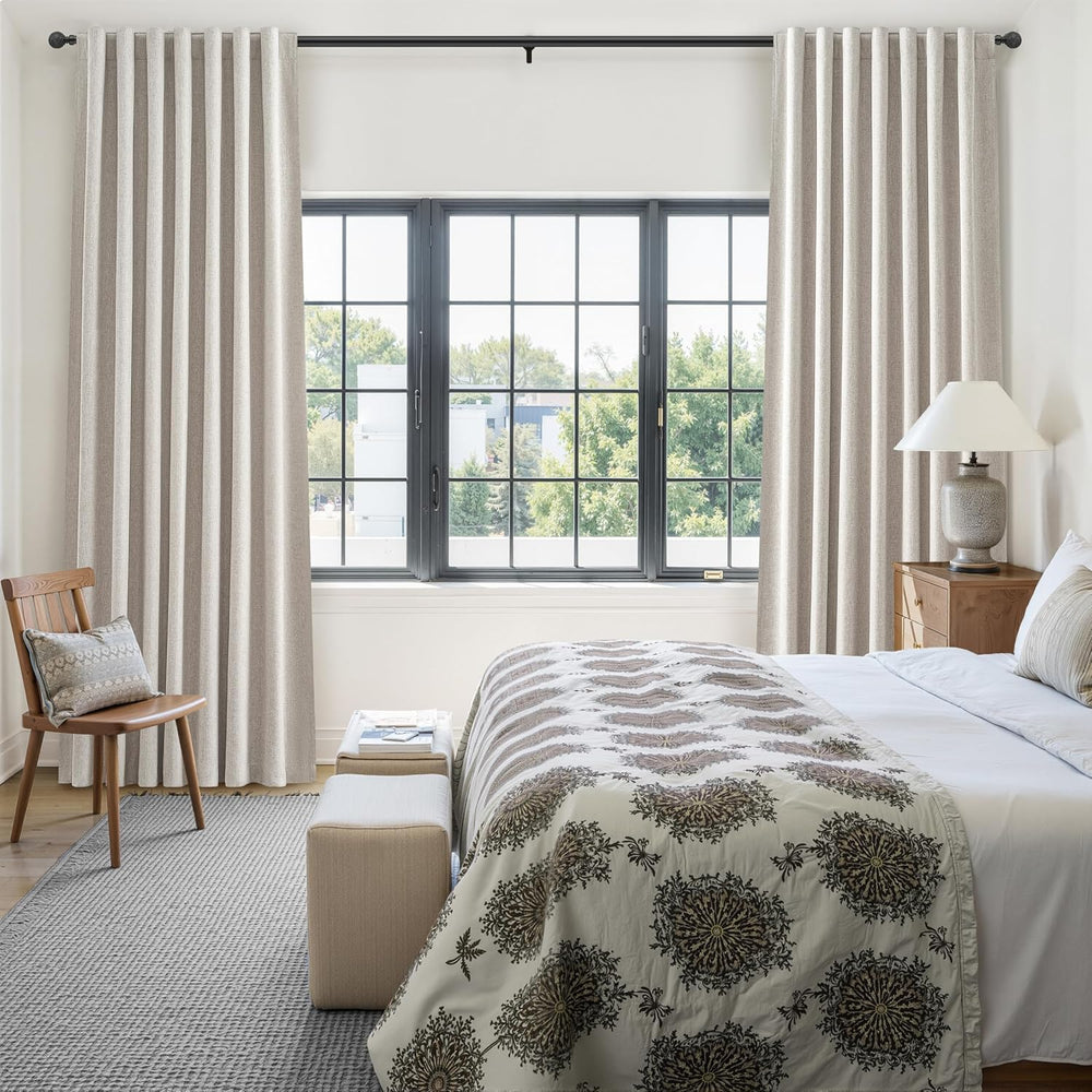 drapes 96 inches long 2 panels blackout curtains 100 percent light blocking
