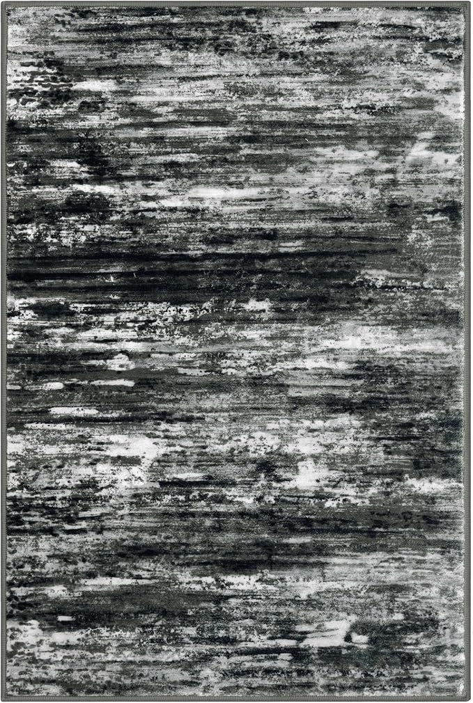 KOZYFLY Modern Abstract Entryway Rugs 2x3, Washable Kitchen Rug Non-Slip Soft - Image 8