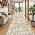 Washable Runner Rug 2.5x16, Non-Slip Long Hallway Runner by Restydon