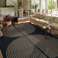 Lahome Enfys Rainbow Easy Jute Outdoor Carpet, Washable Rugs 9x12 by Lahome