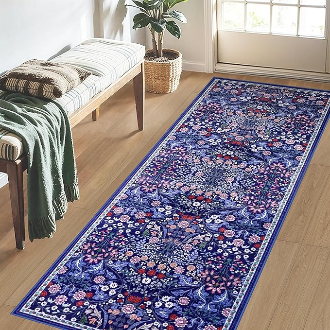 Runner Rug for Entryway: 2x6 Kitchen Rugs Non Slip Washable Ultra-Thin Soft - Image 3