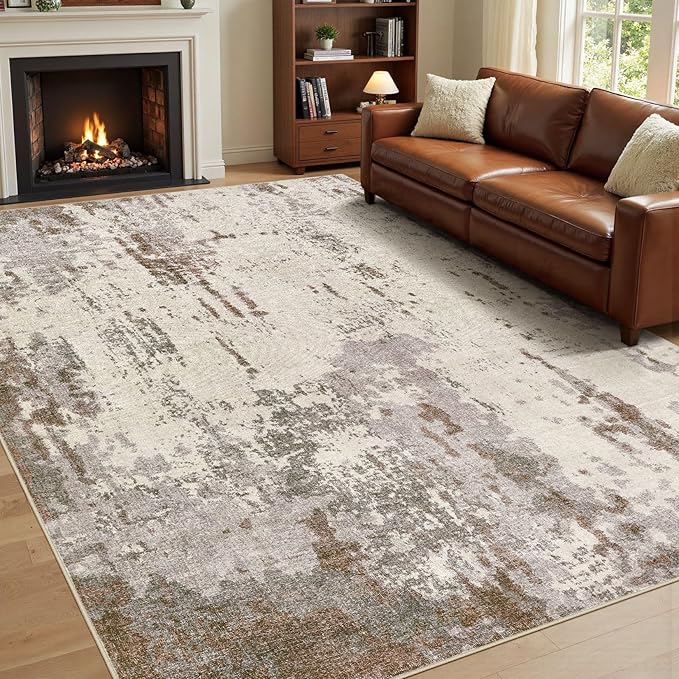 UERMEI 8x10 Area Rug Living Room Rugs - Image 3