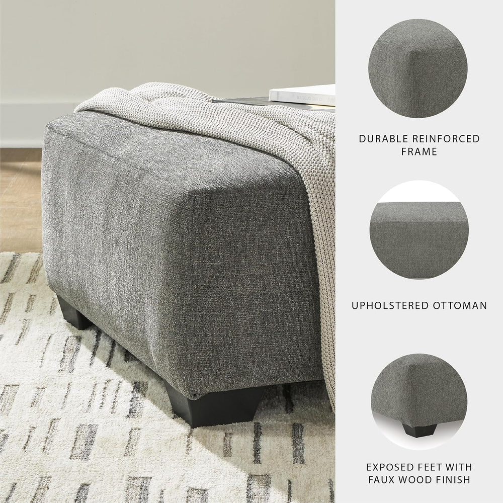 Signature Design by Ashley Revenna Casual Square Upholstered Oversized Accent...