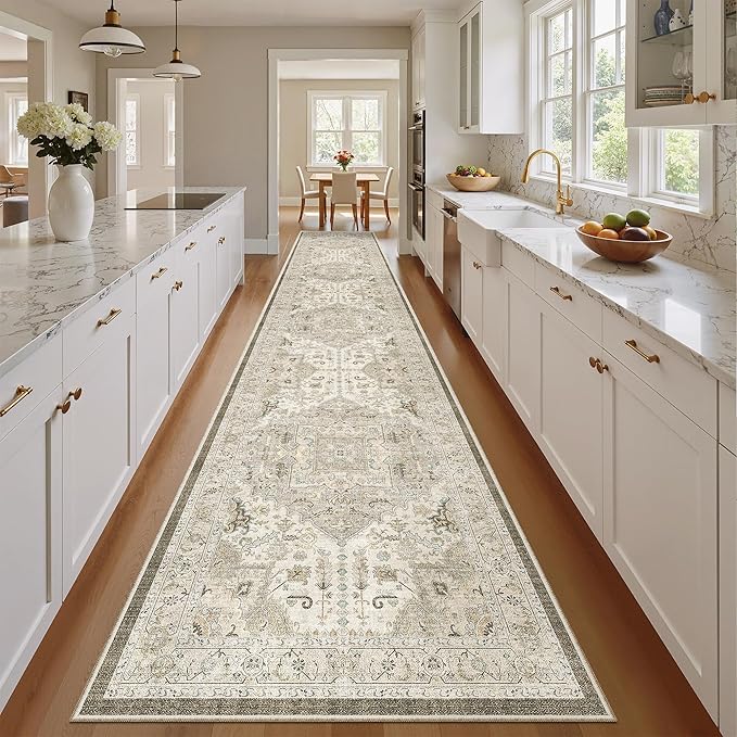 Madane Hallway Runner Rug 2'6''x16' Kitchen Runner - Image 4