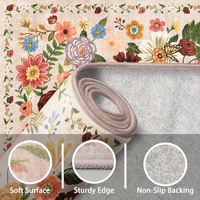 Runner Rug 2x6, Kitchen Rug Non Slip Washable Rugs - Image 6