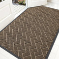 OLANLY Front Door Mat Indoor Outdoor Entrance, Waterproof All-Season, by OLANLY