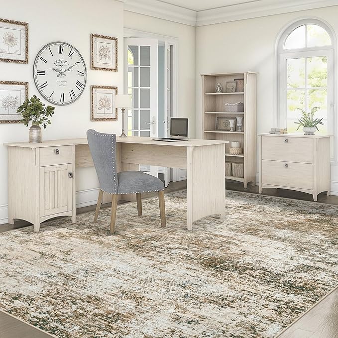 6x9 Area Rugs for Living Room, Washable Modern Abstract Large Area Rug Neutral - Image 5