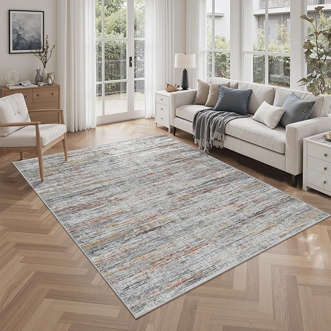 Washbale Rugs 3x5 Ultra Soft Area Rug, Non Slip Indoor Entryway Rugs, Stain by Unknown