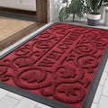 Smiry Welcome Door Mat Outside Entrance, Heavy Duty Trap Dirt and Moisture Easy by Smiry