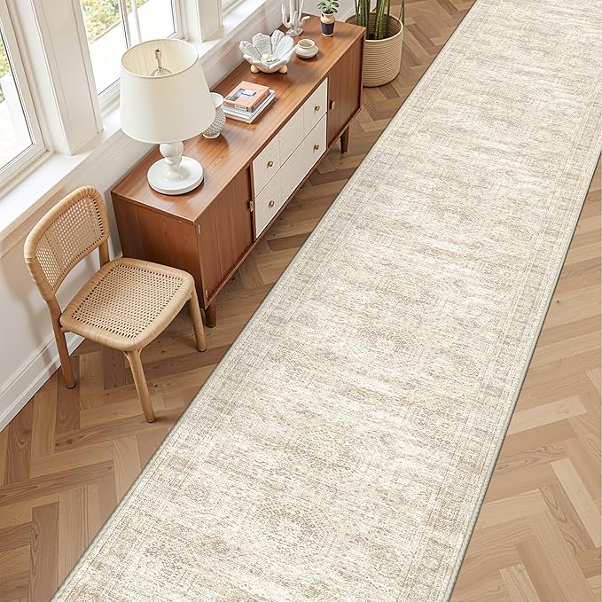 3x16 Washable Runner Rug for Hallway, Non-Slip Long Hallway Runner for Entryway - Image 5