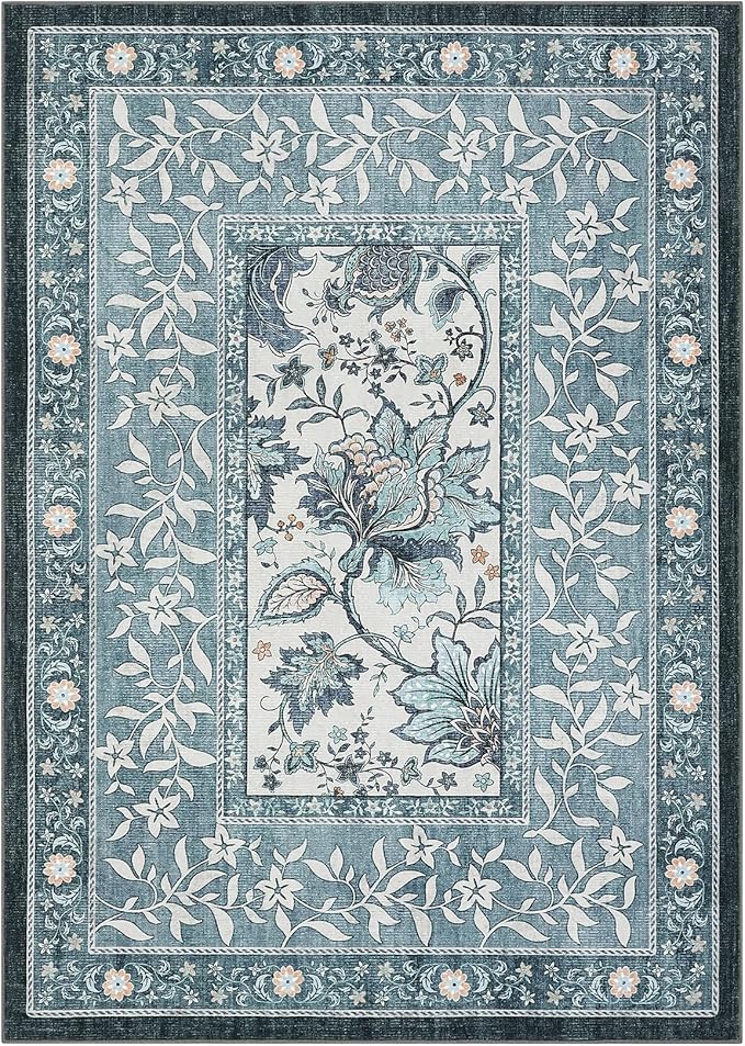 GarveeHome Provence 8x10 Area Rugs - Image 4