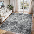 6x9 Area Rugs for Living Room Rug Washable: Abstract Rug for Dining Room by Aelenmu