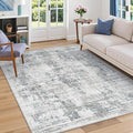 Madane 5x7 Area Rugs Washable Rug: Vintage Living Room Rug by Madane