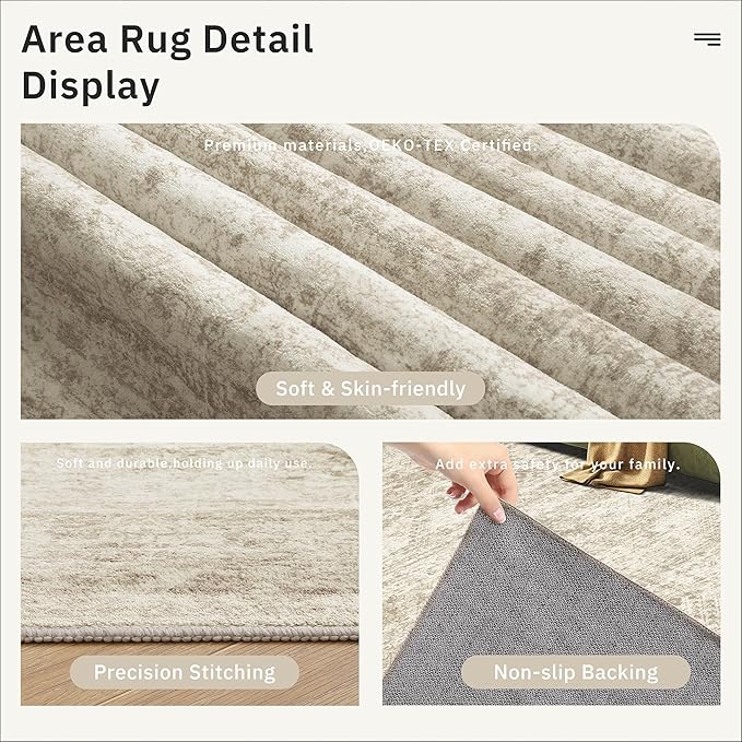 Runner Rug 2x5 Washable Non-Slip Kitchen Runner Rugs - Image 6
