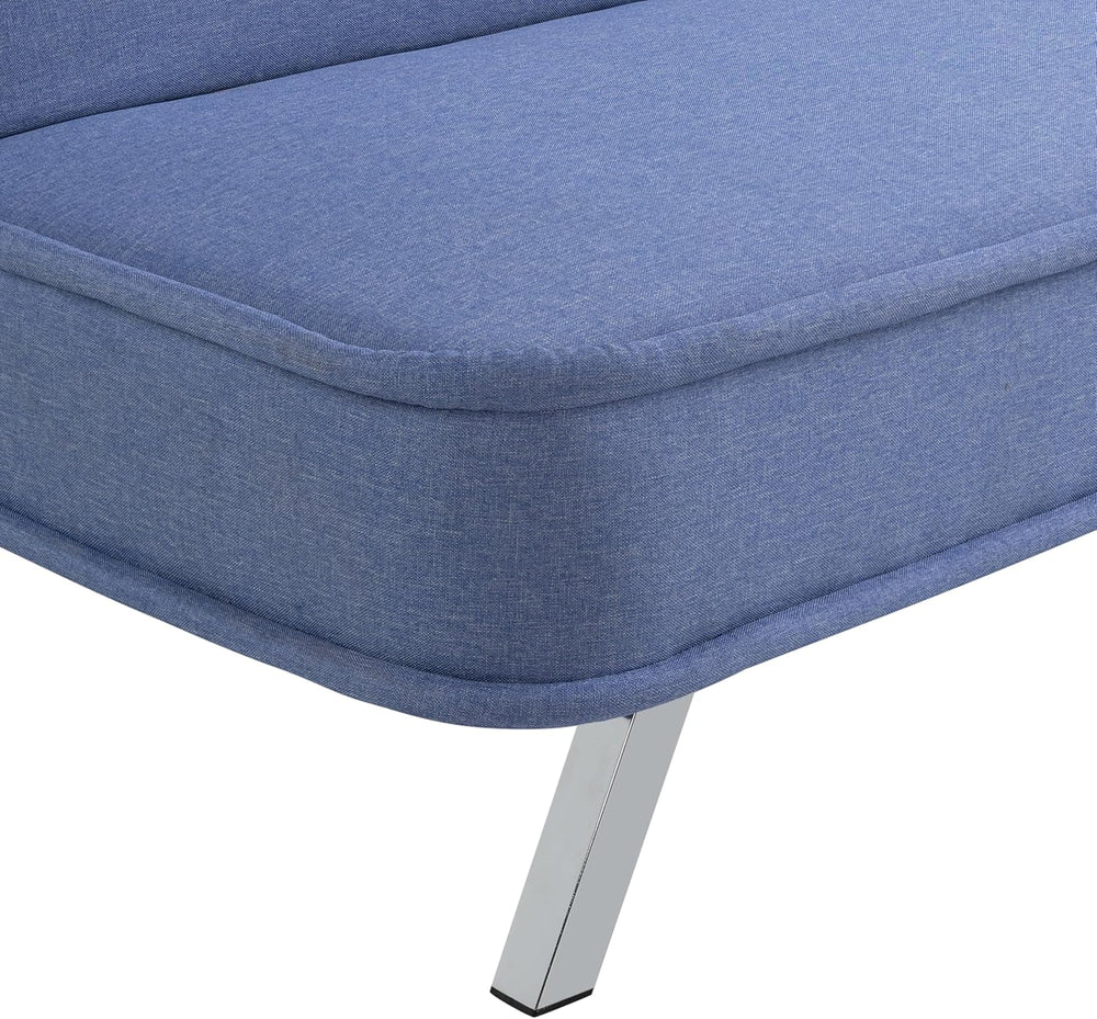 Serta Terrell 66.1" Convertible Futon Sofa, Short Twin Size, Dream Coil ...