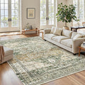 6x9 Area Rugs for Living Room Non-Slip Washable Rugs 6x9 Vintage Rug for by Soalmost
