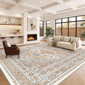 zesthome 12x15 Area Rugs, Large Washable Rug, Ultra-Thin Stain Resistant Rugs by Zesthome