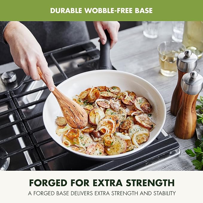 GreenPan Rio 11" Square Griddle Pan, Ceramic Nonstick Cookware, PFOA and