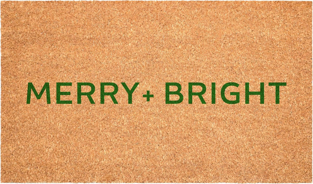 Calloway Mills 117082436 Green Ultra Modern Merry & Bright Doormat 24 x 36