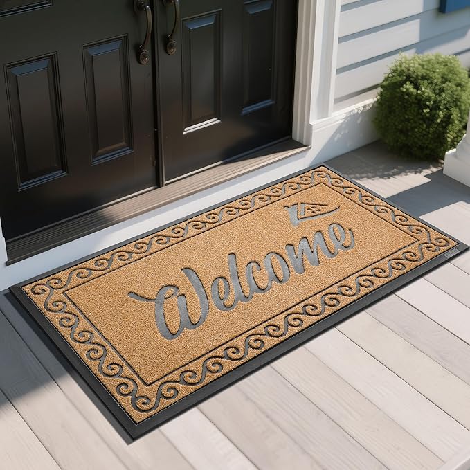 Yimobra Welcome Mat, Heavy Duty Sturdy Door Mats by Yimobra