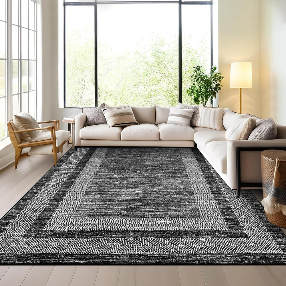 GarveeHome Extra Large Area Rug 10x13 Modern Geometric Rug