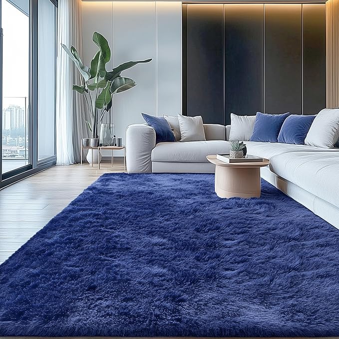 OLANLY 5x6 Area Rugs for Living Room Bedroom, Machine Washable Soft Fluffy - Image 3