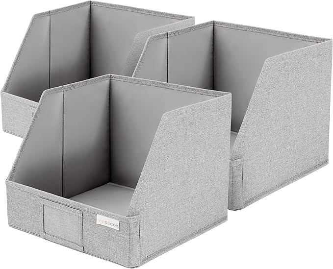 VIVIDECOR Open Front Trapezoid Closet Bins 12x12x10 – Easy Access Shelf - Image 9