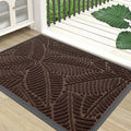 Colorxy Waterproof Doormat, Sturdy Natural Rubber Front Door Mats, Non Slip Low by Colorxy