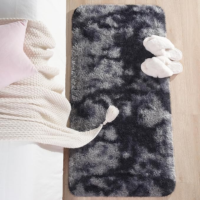 Chicrug Soft Runner Rugs for Bedroom Living Room Plush Fluffy Rug 2x4 Feet - Image 5
