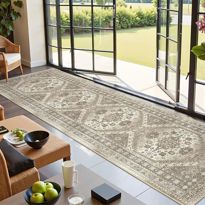 Runner Rug 2x10, Ultra-Thin Kitchen Rugs Non Slip Washable Rugs - Image 4