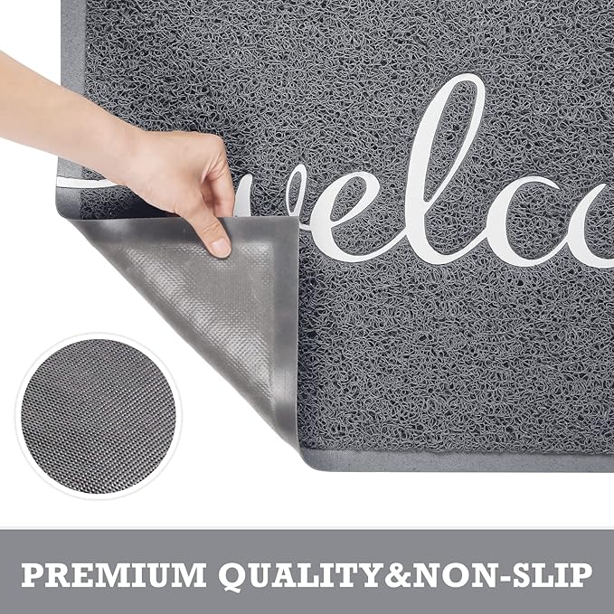 CozyBounty Door Mat Welcome Mats Outdoor Indoor Non-Slip Doormat - Image 3
