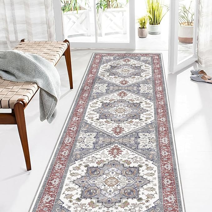 OPPODREAM Soft Entryway Rug 2x8, 2x8 Rug Runner, Washable Hallways Carpet 2 x 8 by OPPODREAM