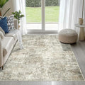 4x6 Area Rugs for Living Room Rug Washable: Abstract Rug for Dining Room by Aelenmu