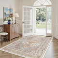 3x5 Washable Area Rug for Entryway, Kitchen Rugs Non Slip for Dining Room by Restydon