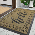 Yimobra Welcome Mats for Front Door 29.5x17, Heavy Duty Waterproof Outdoor Door by Yimobra