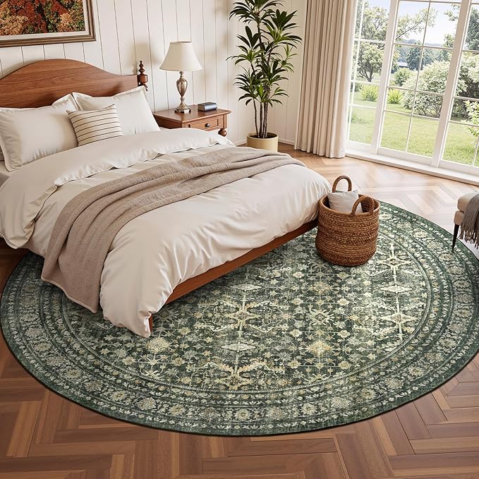 Lofus 8ft Area Rugs for Living Room, Soft Boho Carpets for Bedroom Dining Room - Image 3