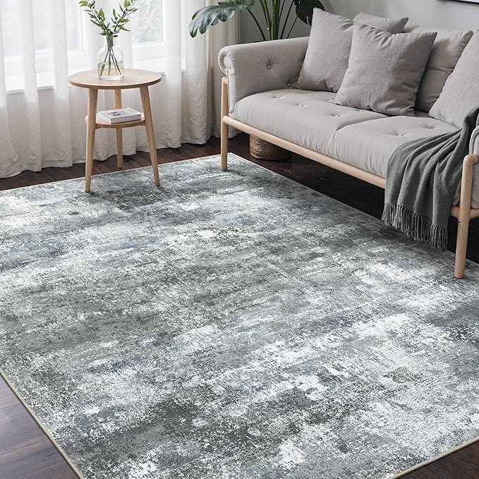 BEIMO Area Rugs 6x9 for Living Room Bedroom, Modern Abstract Machine Washable by BEIMO