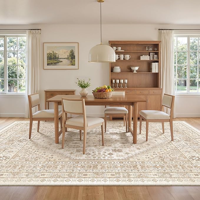 zesthome 10x12 Area Rugs, Stain Resistant Washable Rug, Ultra-Thin Rugs - Image 8