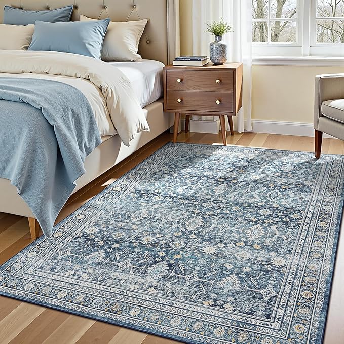 Lofus 6x9 Area Rug for Living Room, Soft Boho Carpets for Bedroom Dining Room - Image 4