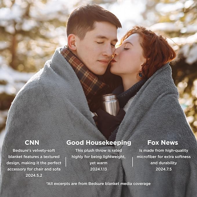 Bedsure GentleSoft Fleece Throw Blanket - Image 4