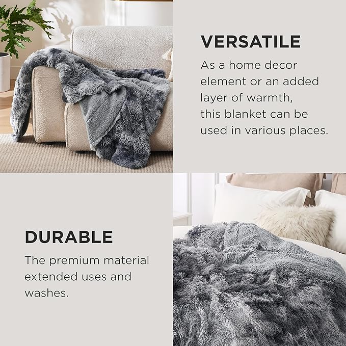 Bedsure GentleSoft Fluffy King Size Blanket - Image 4